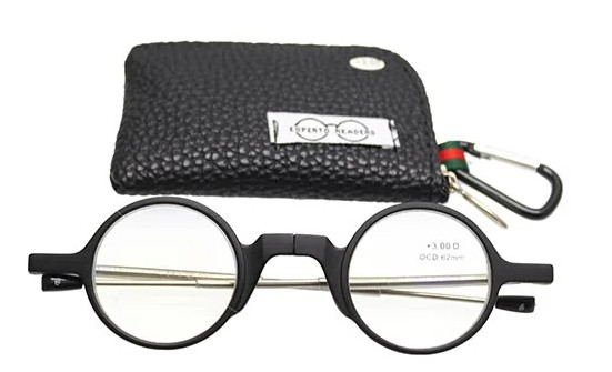 Esperto Readers Black Folding Reading Glasses