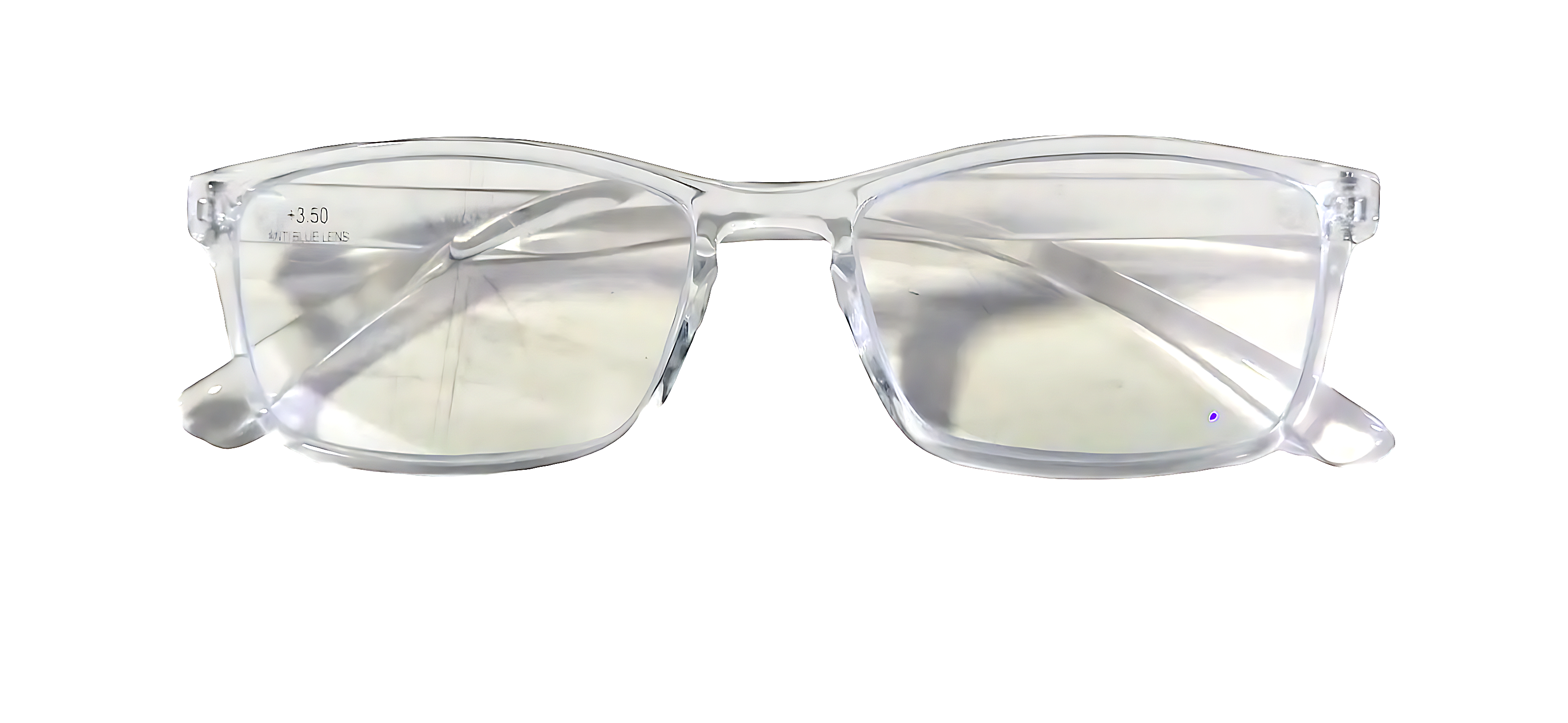 Ritz Reading Frame - Crystal White(Transparent)