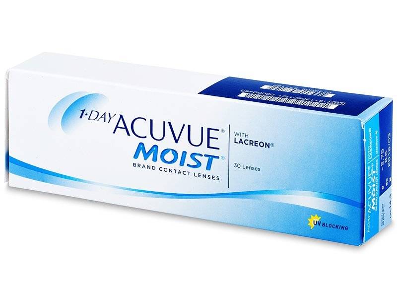 1-DAY ACUVUE® MOIST 30 PACK